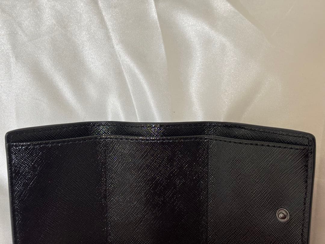 MARC JACOBS ブラック 三つ折り財布