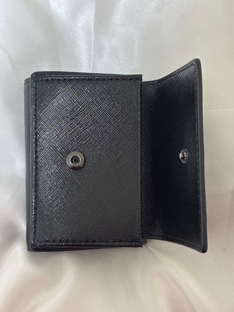 MARC JACOBS ブラック 三つ折り財布