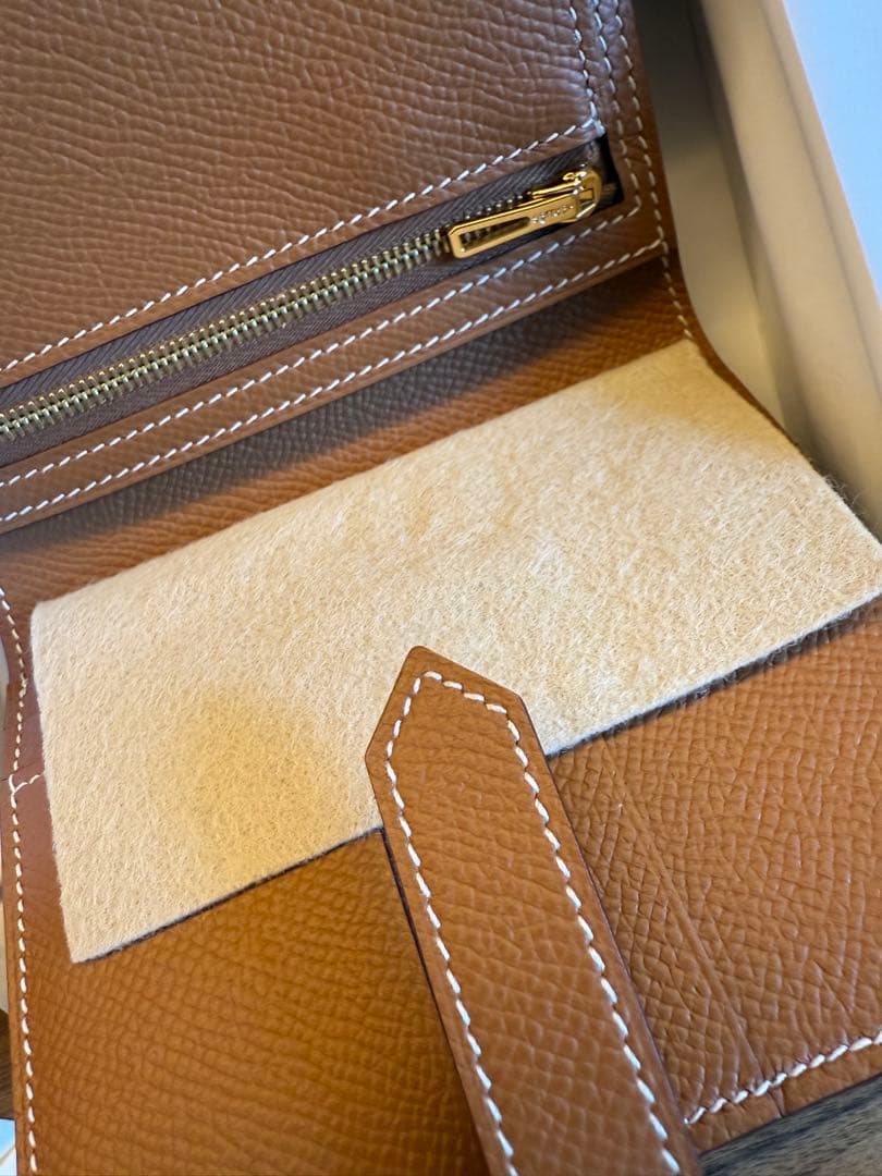 HERMES べアンコンパクトゴールド 新品未使用