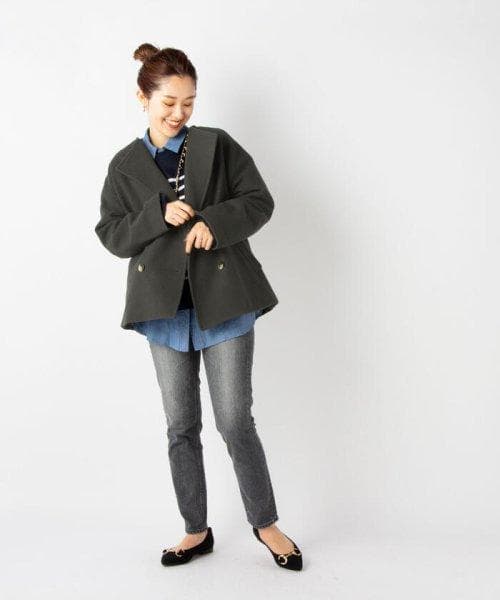 BAILA掲載★新品 ヤヌーク 定番 RUTH デニム UGY 26