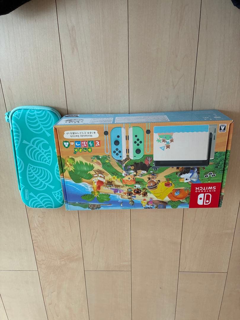 【動作確認済】Nintendo Switch どうぶつの森デザイン 本体