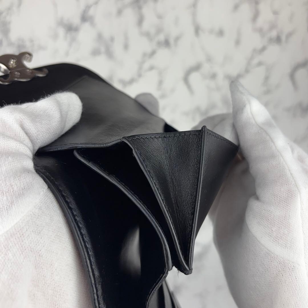 114 CELINE トリオンフ　スモールトリフォールドウォレット三つ折り財布