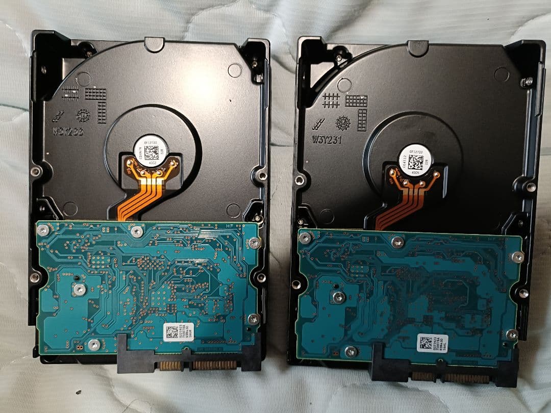 良品 東芝 DT01ABA300V 3TB 2台セット