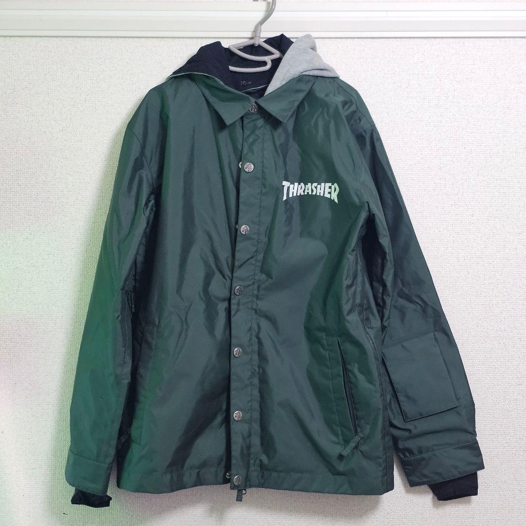 あ*ん様 THRASHER x AA HARDWEAR コーチジ ャケット スノ