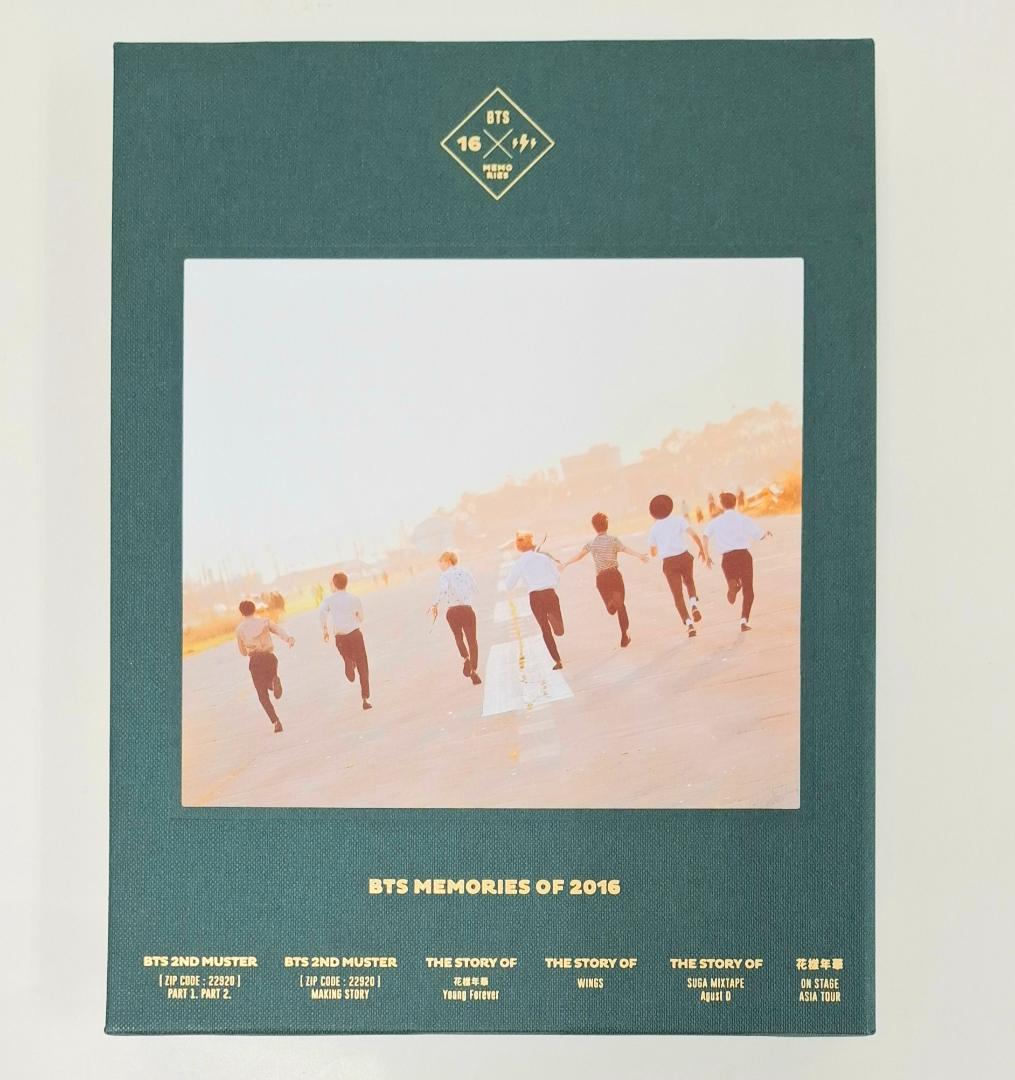 BTS MEMORIES OF 2016 DVD 日本版（G1201）