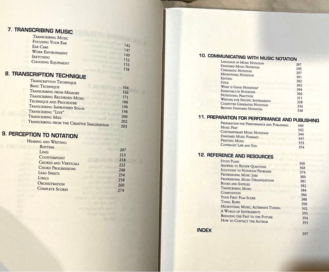 洋書 Hearing and writing music