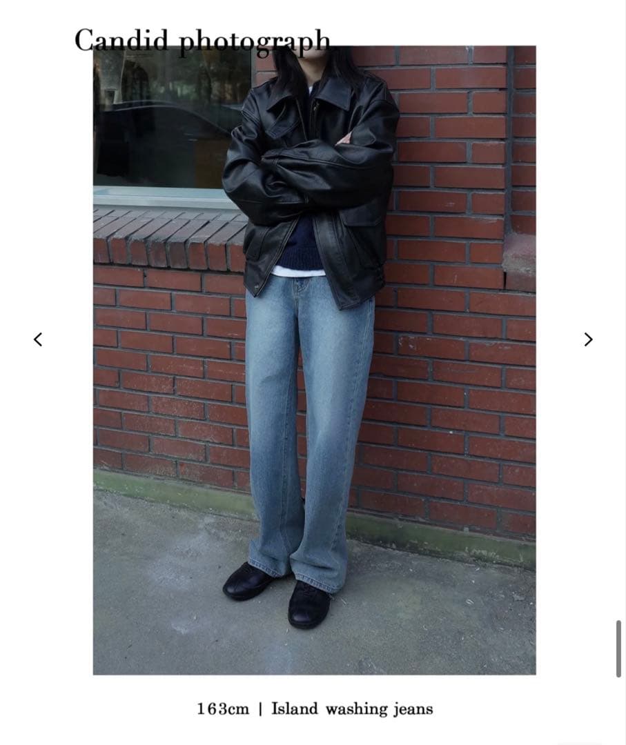 OHTORO  washing jeans Sサイズshort