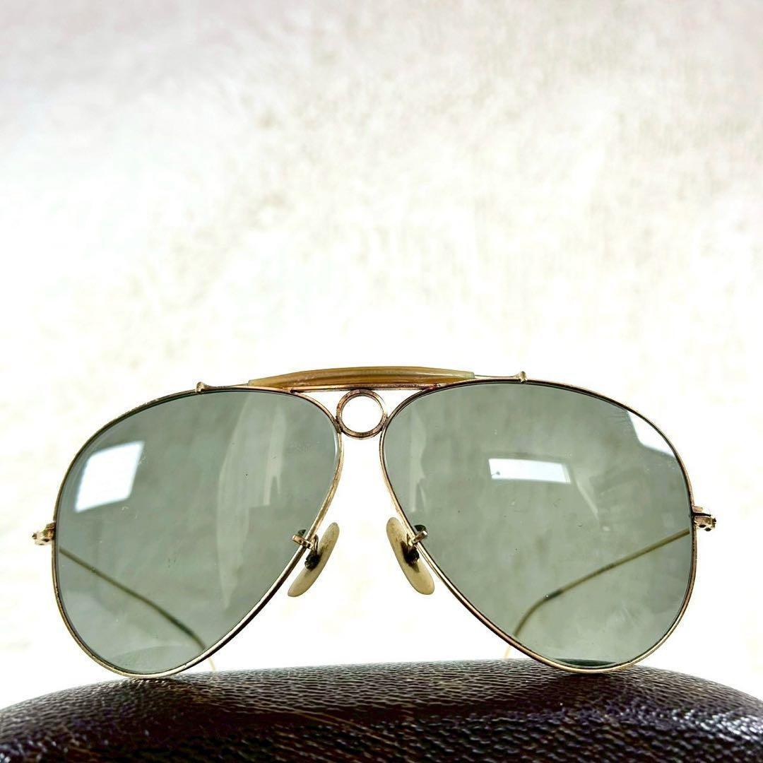 希少　Ray-Ban　シューター　サングラス　ボシュロム　グリーンレンズ