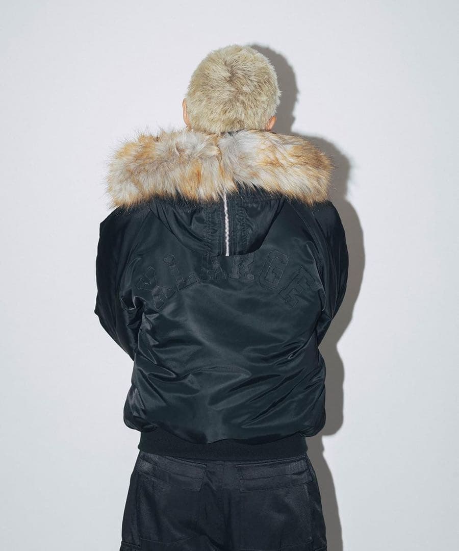 ALPHA ×XLARGE　N2B　JACKET　フライトジャケット　黒
