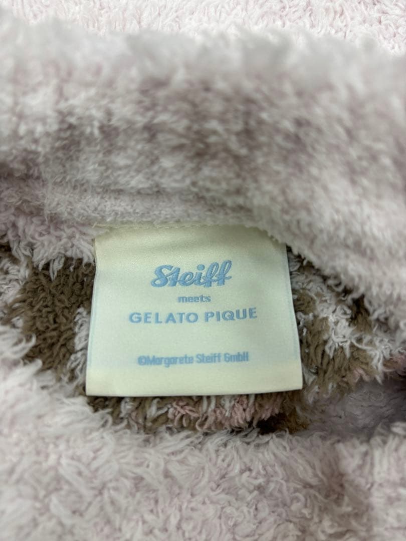 【ジェラートピケ】Steiff シュタイフ ワンピース ピンク レディース