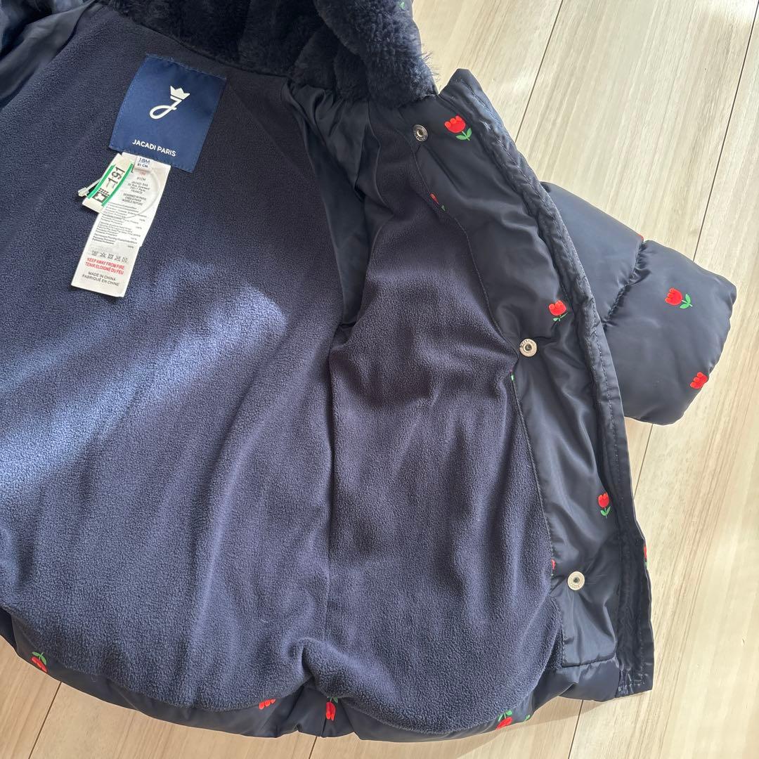 ⭐︎美品⭐︎ JACADI ダウン　コート 18M クリーニング済み
