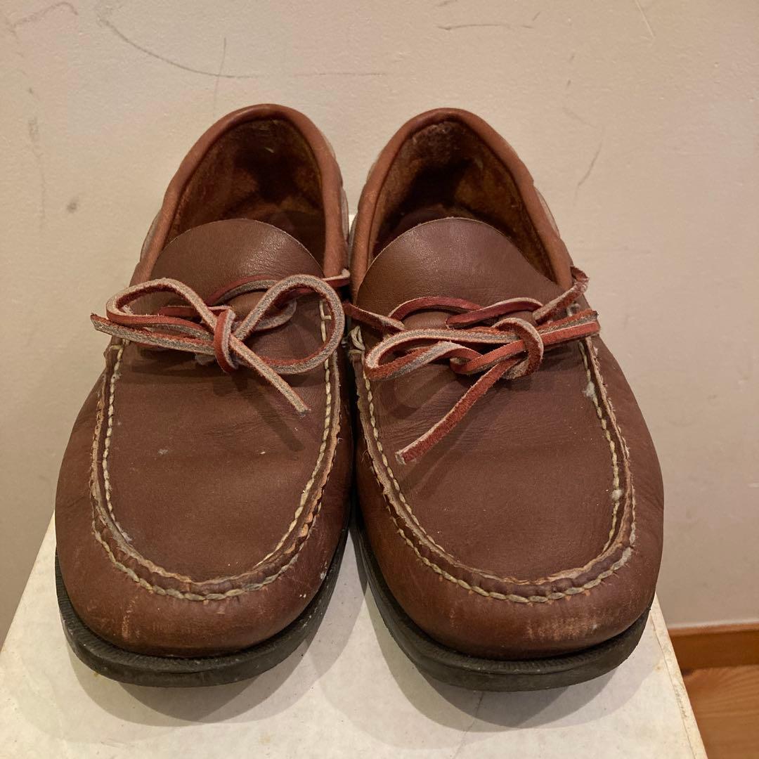 コマさん　Russell Moccasin ブラウンモカシン