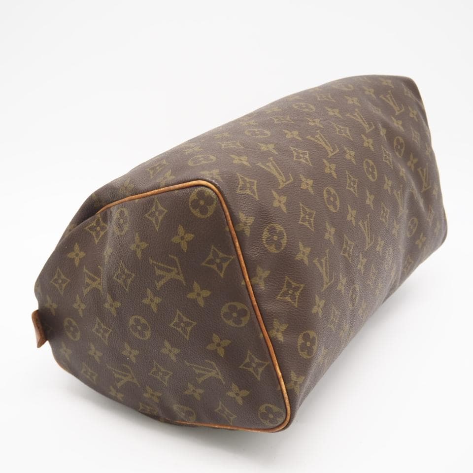 LOUIS VUITTON ハンドバッグ モノグラム スピーディ35 ブラウン