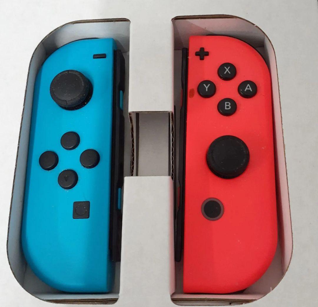 と*ん様 Nintendo Switch 本体 青/赤 ジョイコン付き