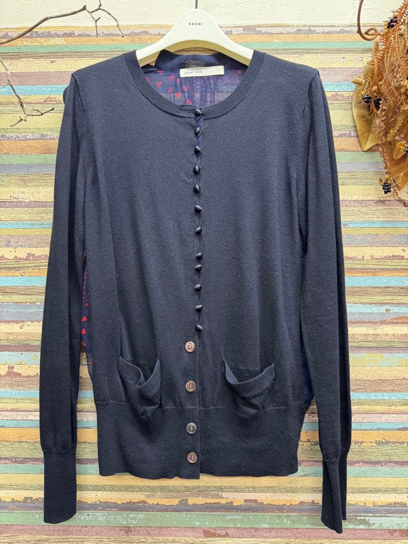 sacai サカイ カーディガン 2点セット