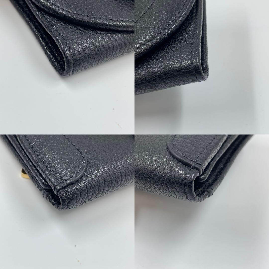 ✨未使用✨　See By Chloe　シーバイクロエ　財布　ブラック　黒　レザー