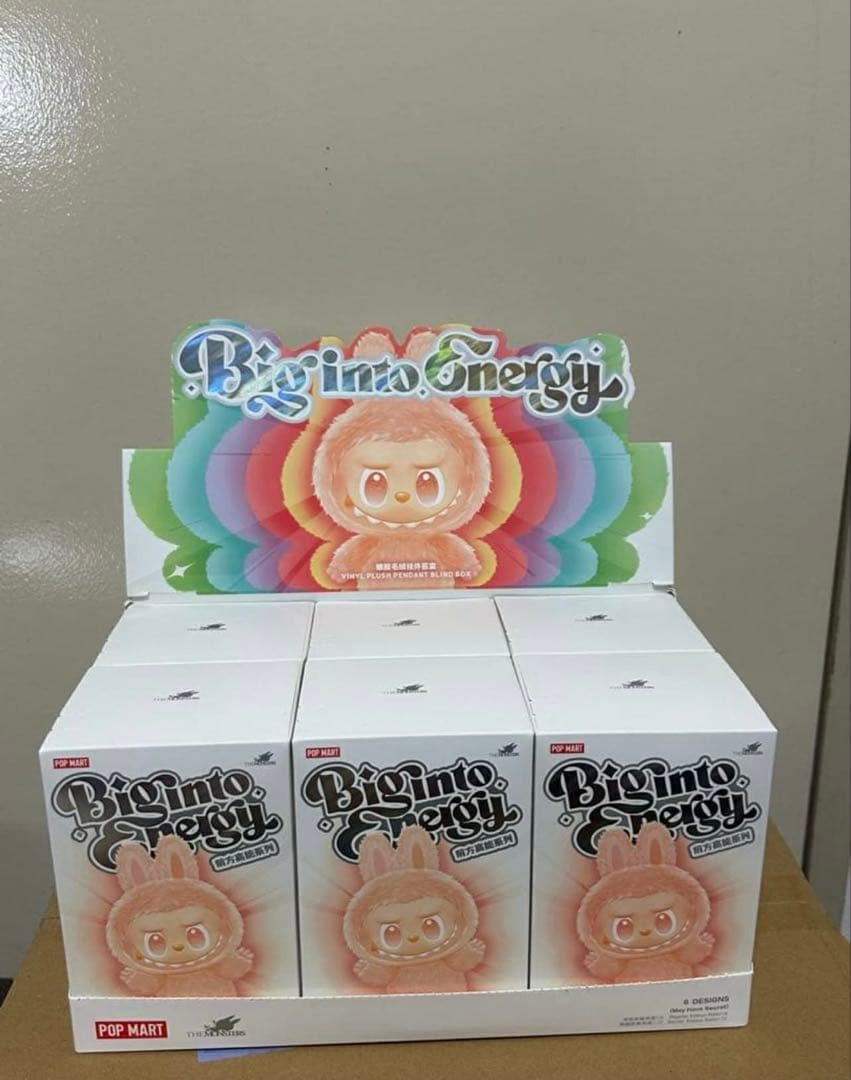 【正規品・完全未開封】Labubu Big into Energy ３個