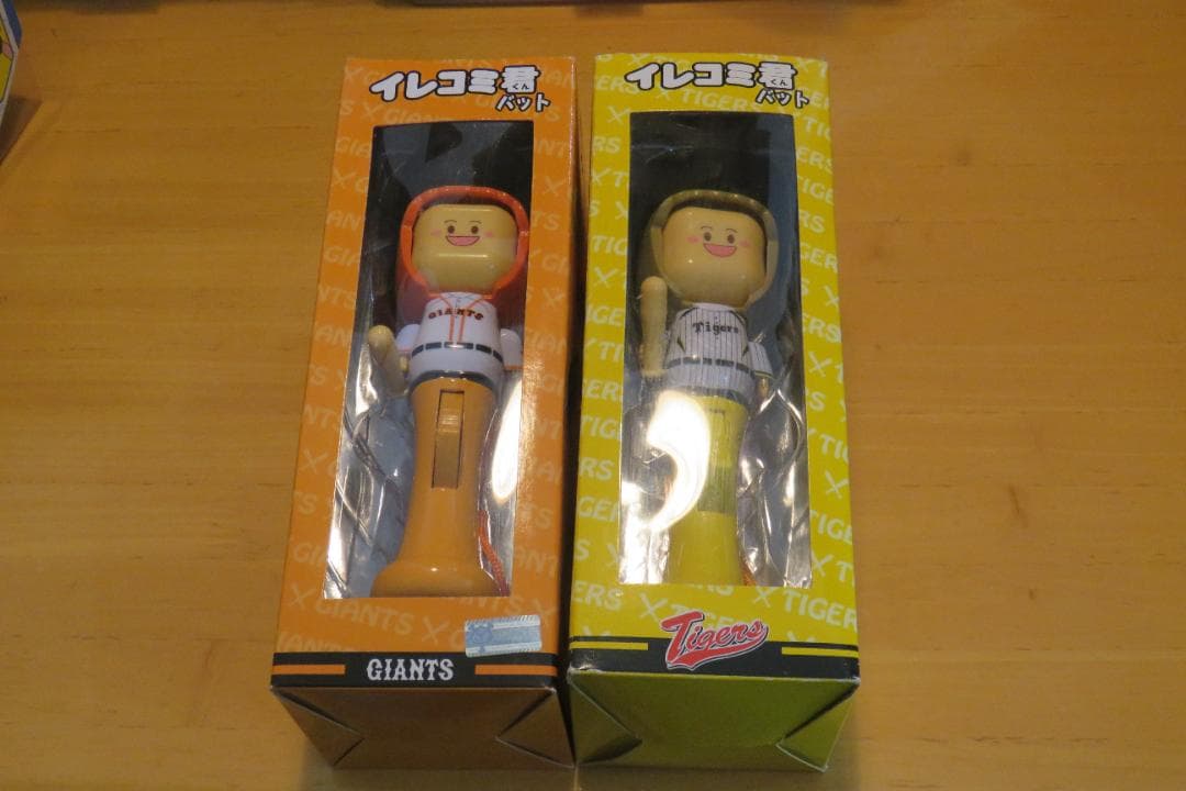 【値下げ】阪神タイガース ＆ 読売ジャイアンツ イレコミ君 ６体セット