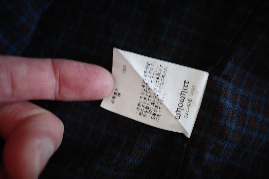 【美品】 whowhat 5X CHECK SHIRT SHORT