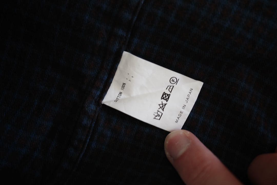 【美品】 whowhat 5X CHECK SHIRT SHORT