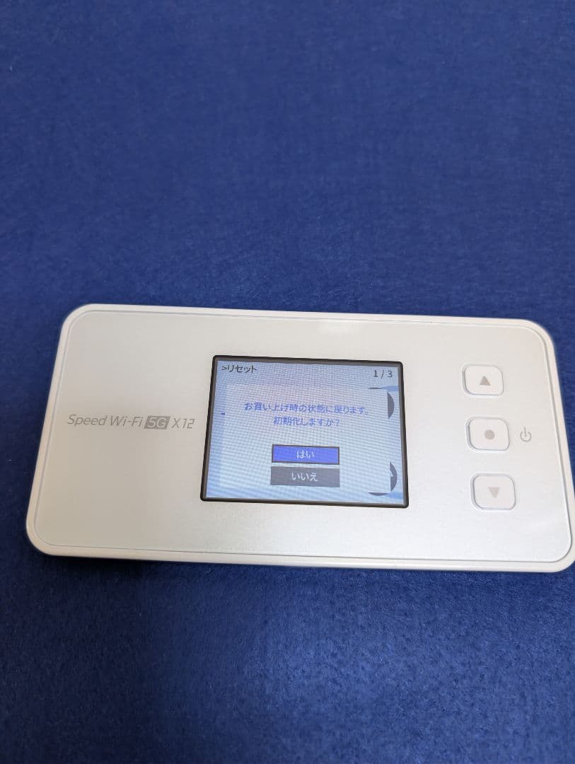 Speed Wi-Fi 5G X12 モバイルWi-Fiルーター