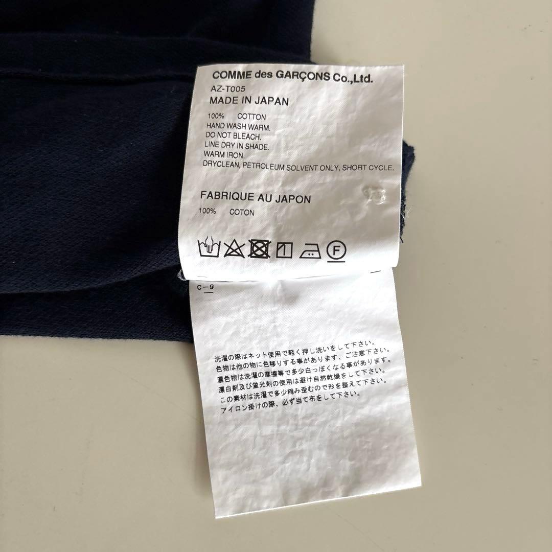 PLAY Comme des Garçons ネイビー ポロシャツ M