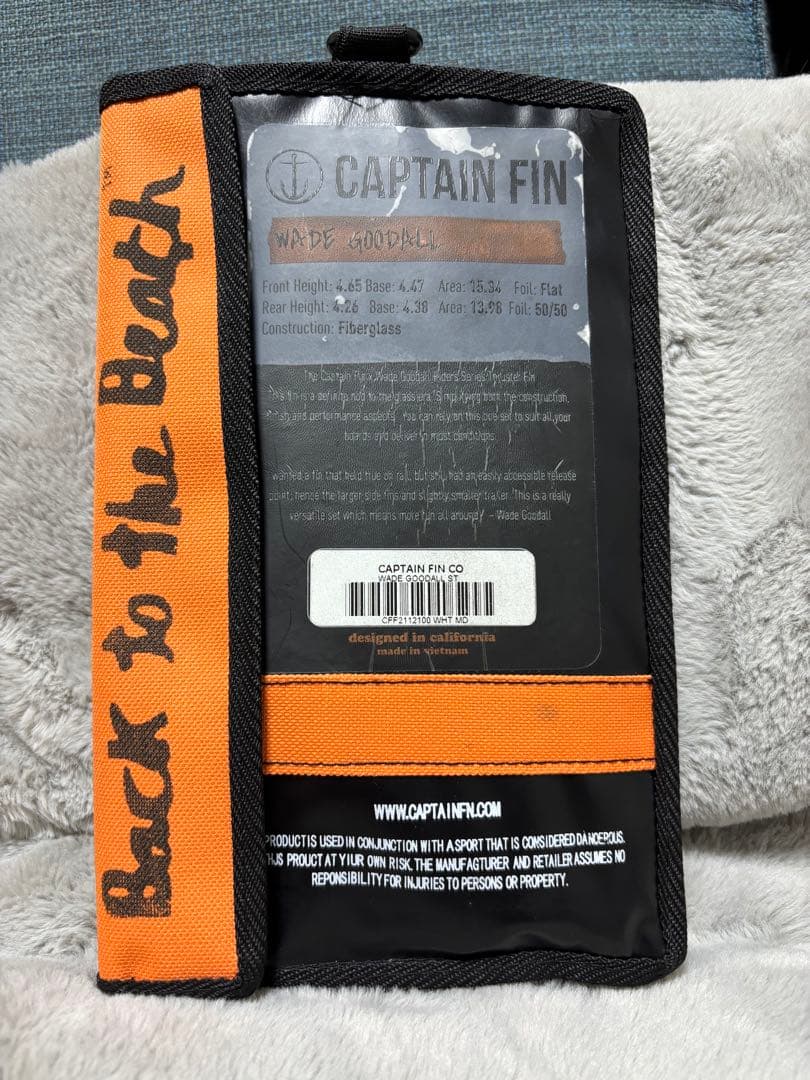 サーフィン・ボディボード CAPTAIN FIN WADE GOODDALL 3-FIN 4.65
