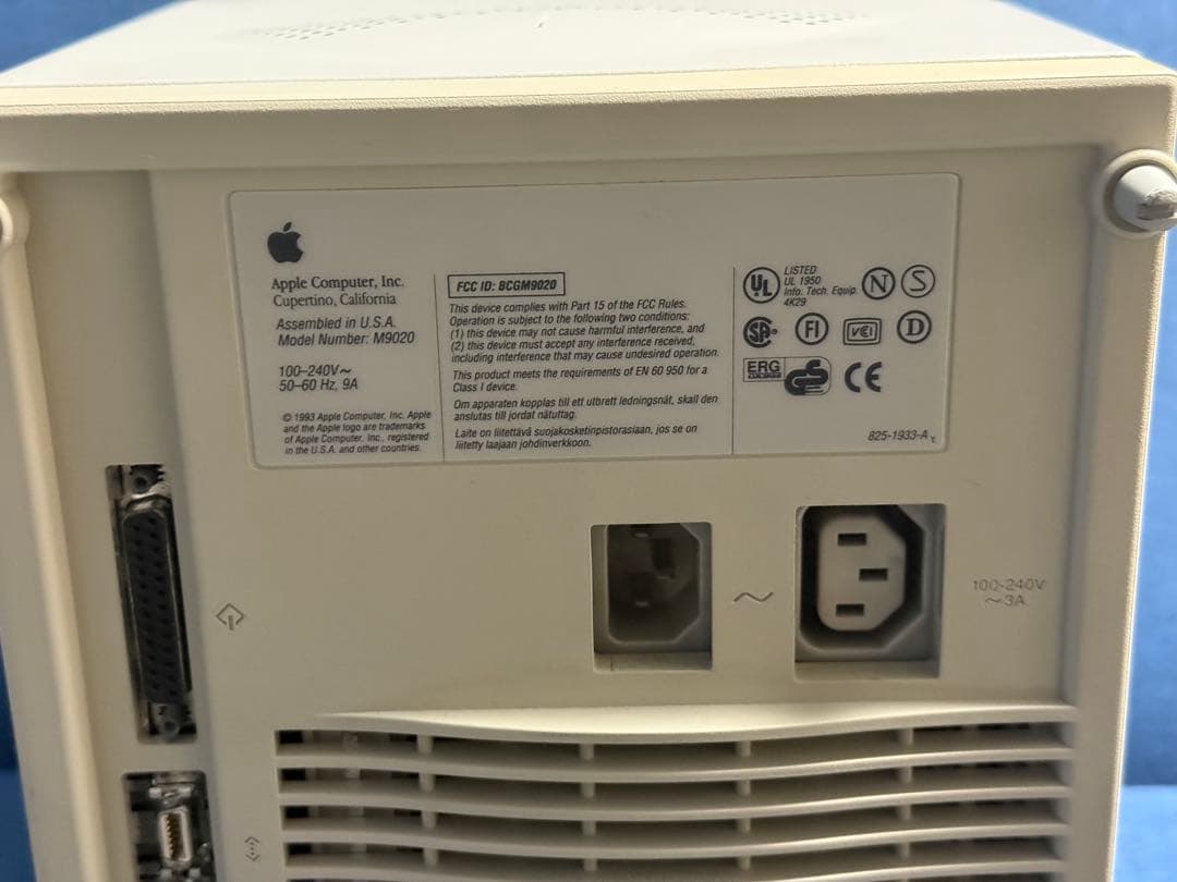 Macintosh Quadra 840AV ジャンク品
