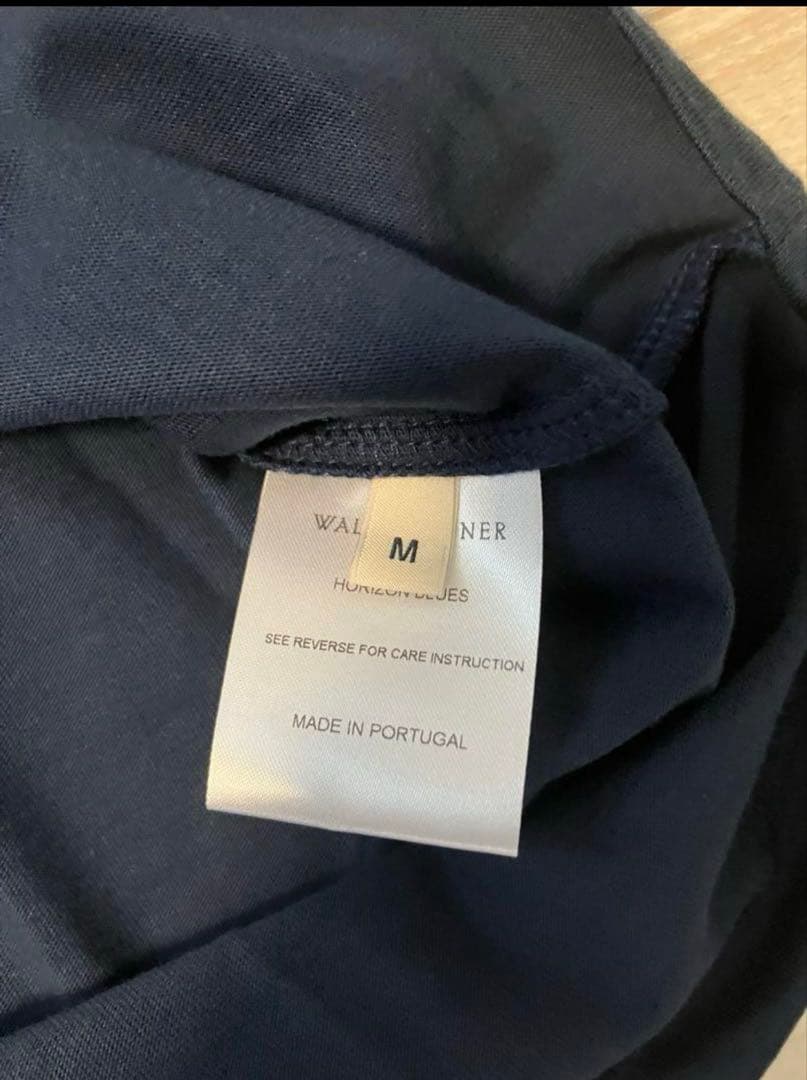 Wales Bonner ロゴTシャツ ネイビー Mサイズ