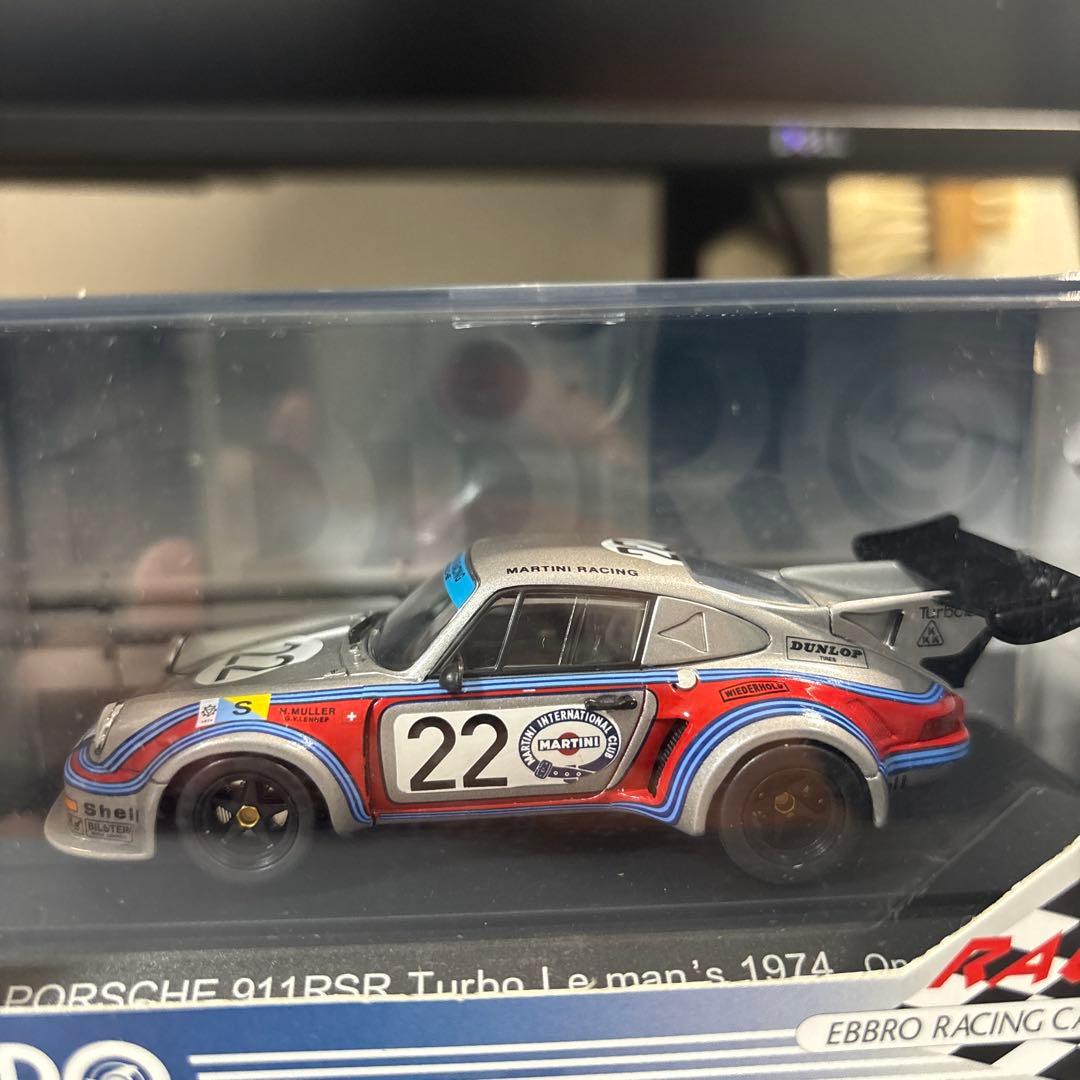 B*R様 EBBRO 1/43 ポルシェ911 RSRターボ ルマン 2台セット