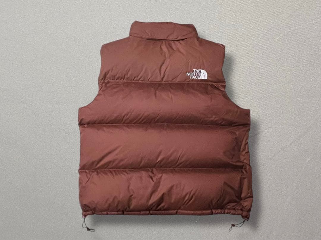 美品US企画【THE NORTH FACE】ヌプシダウンベス700 ブラウンXL