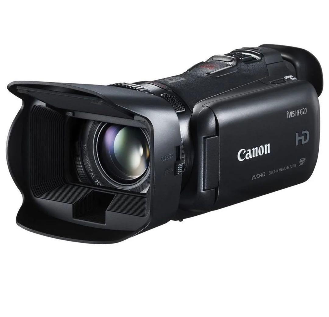 美品 Canon iVIS HF G20 デジタルビデオカメラ 内臓32GB