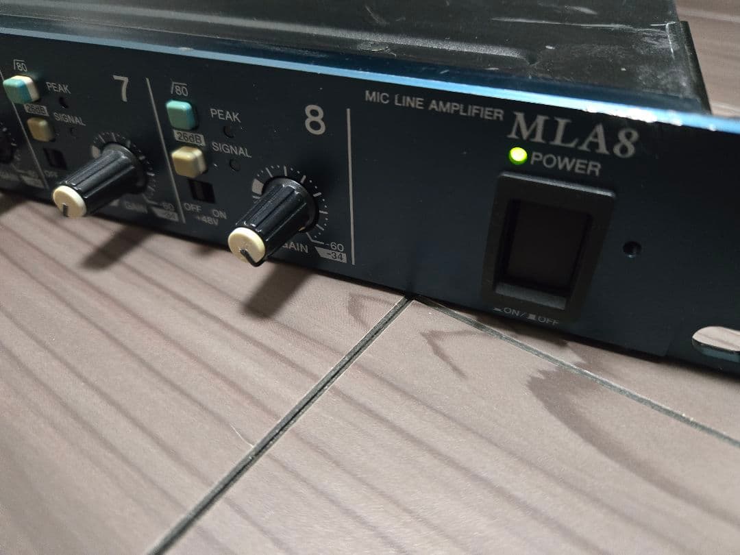 【YAMAHA】ヤマハマイクアンプMLA8MIC LINE AMPLFIER