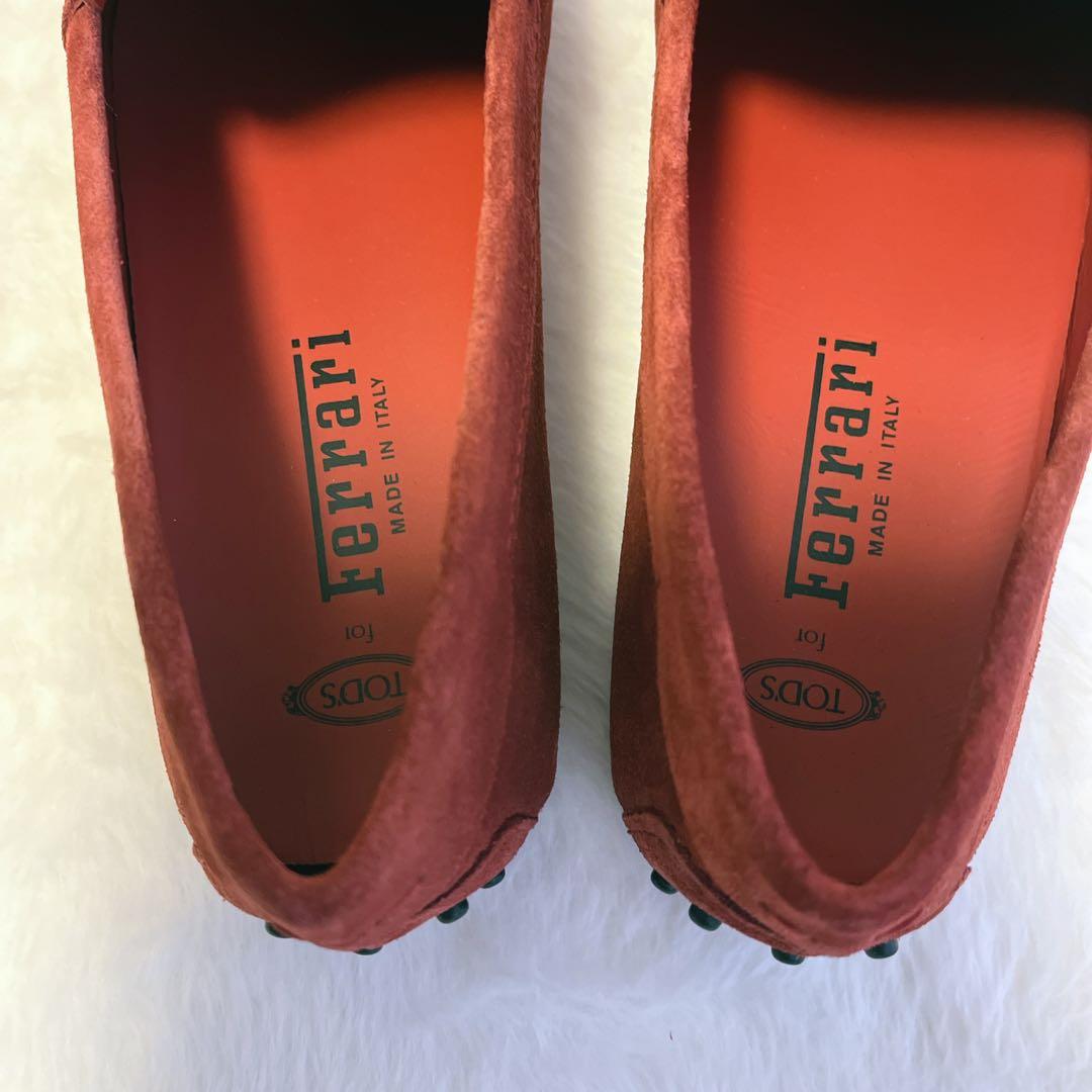 【未使用】 TOD’S Ferrari シティ ゴンミーニ ドライビングシューズ