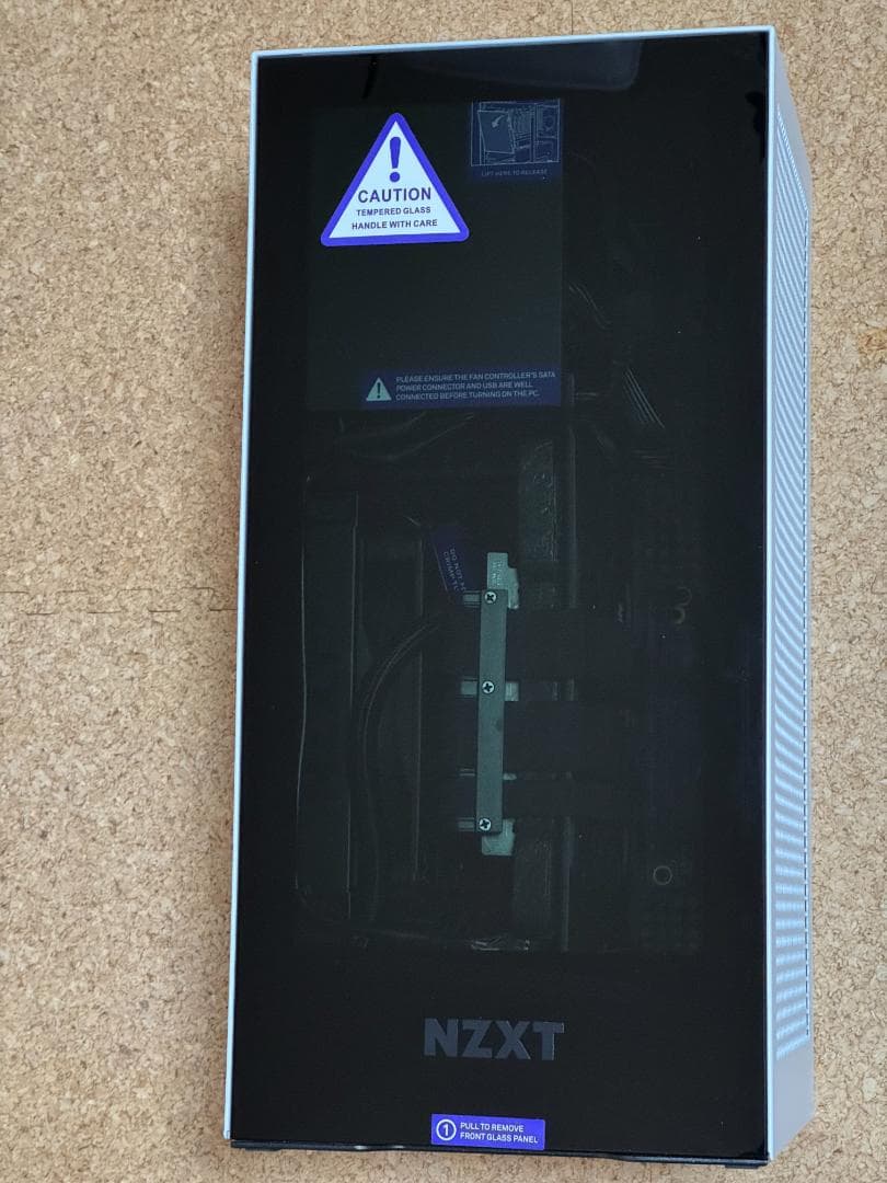 【中古】NZXT H1 V2 ホワイト PCケース