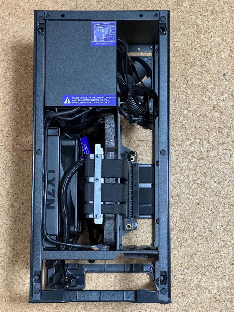 【中古】NZXT H1 V2 ホワイト PCケース