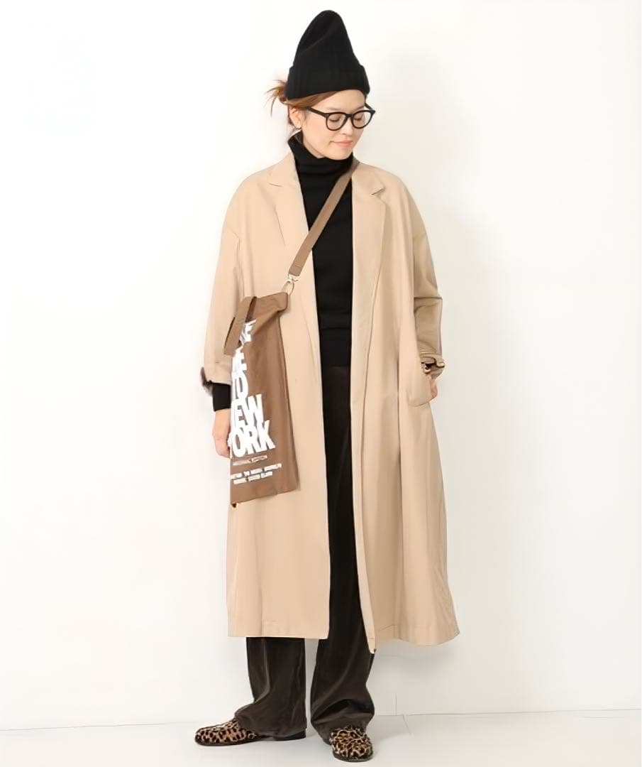 未使用 Deuxieme Classe FINX ギャバオーバーコート◆
