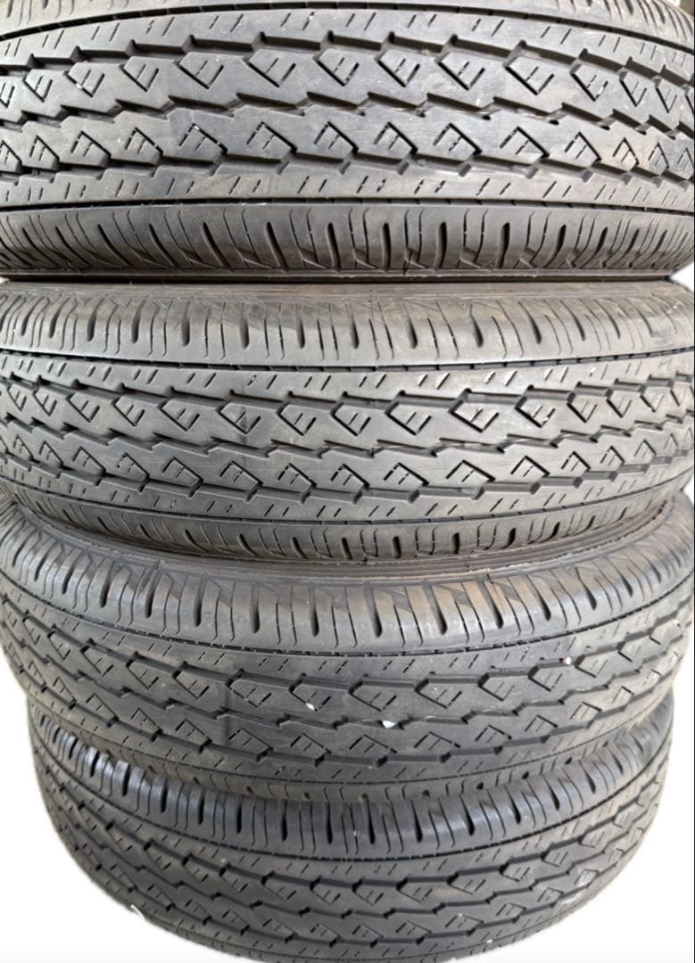 25年製 BSブリヂストン K370 145/80R12 4本 送料無料