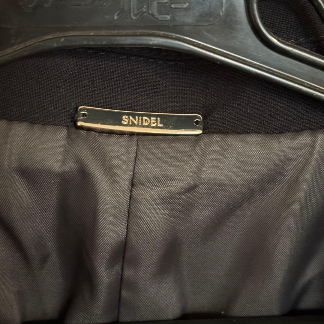 SNIDEL Sustainableダブルジャケット ネイビー