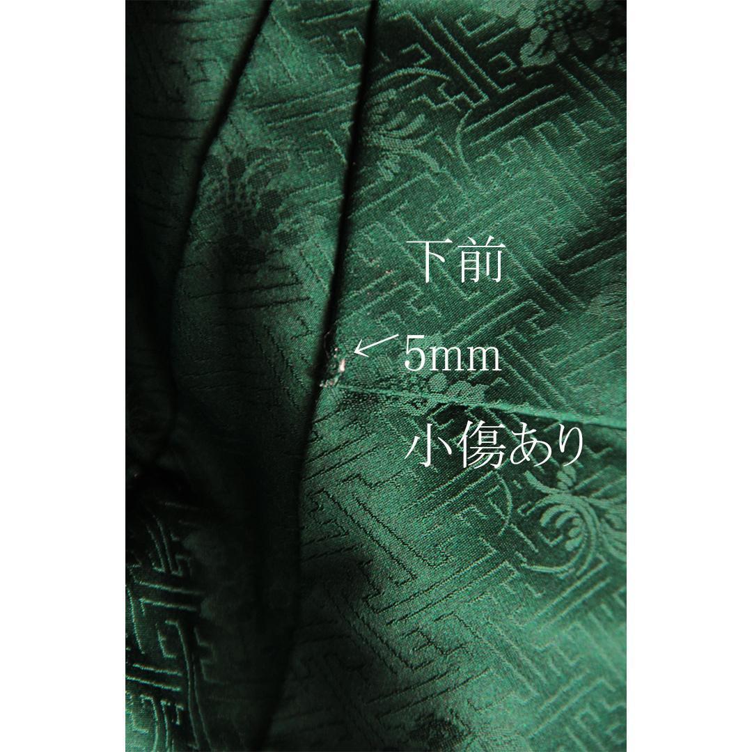 シ*ー様 振袖単体◆処分 特価品 171.5cm深緑トールサイズ 成人式前撮り