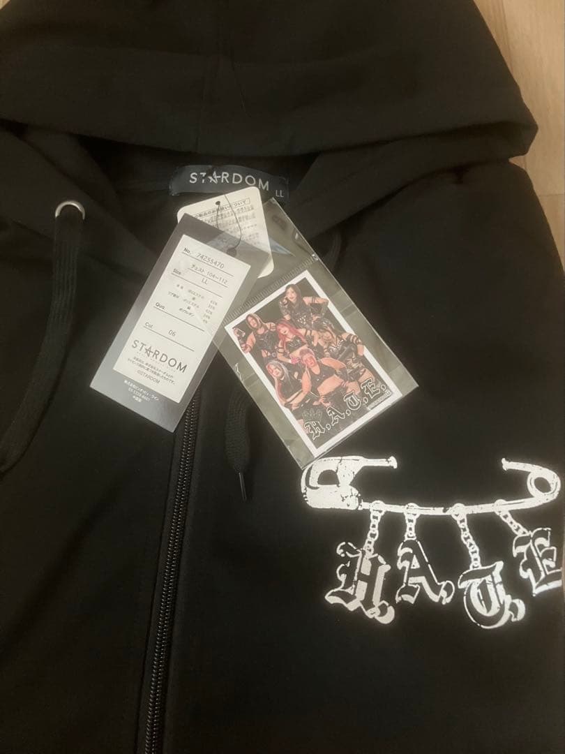 アベイル　スターダム　STARDOM 上谷沙弥　パーカー　LLサイズ
