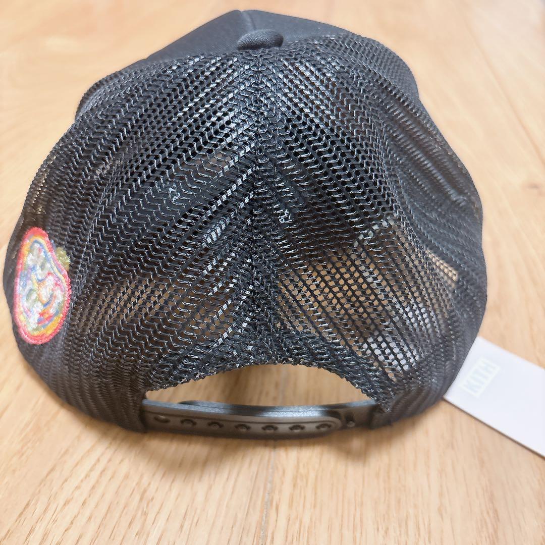 【新品】KITH ブラック トラッカーキャップ キッズもok