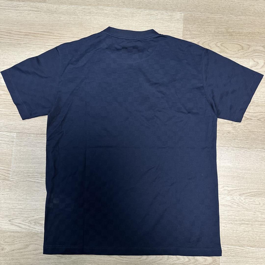 ルイヴィトン 現行品 ダミエ総柄 コットンピケ Tシャツ size M メンズ
