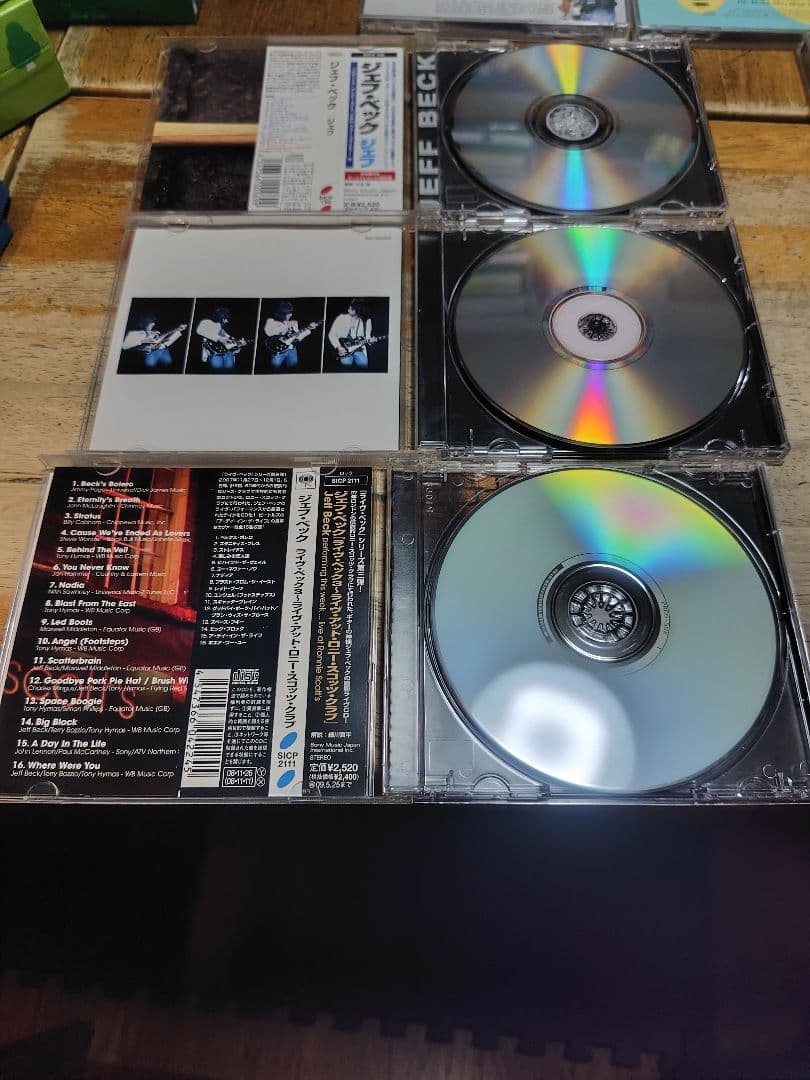 【良品】Jeff Beck CD12枚セット