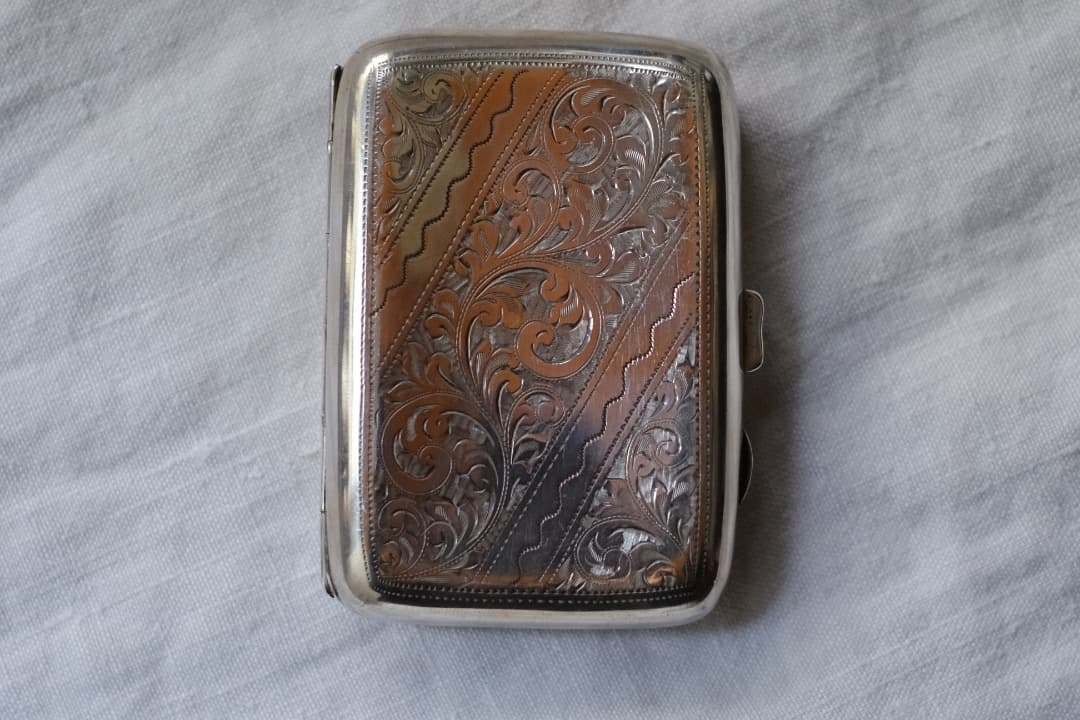 1911年｜イギリス｜Silver 925｜シガレットケース