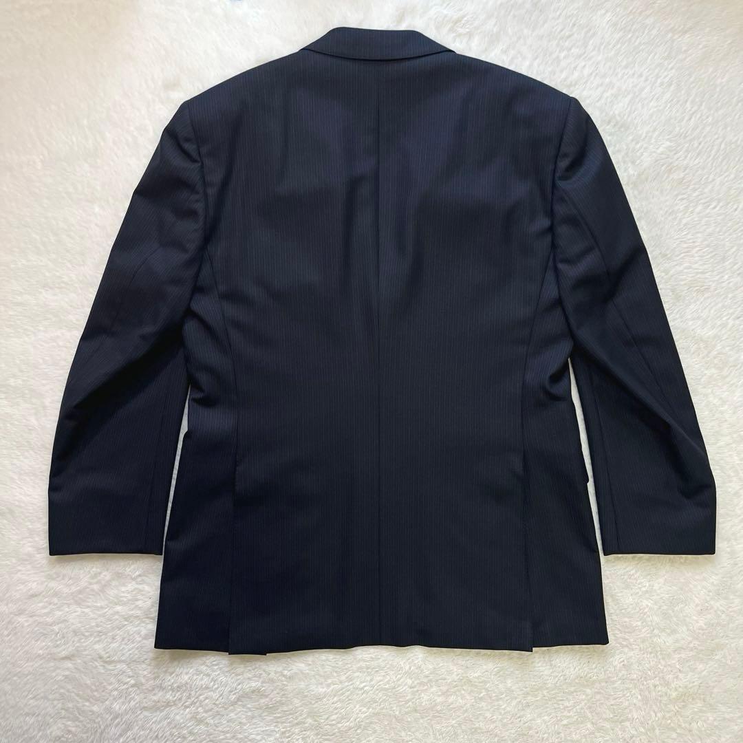 極美品　Burberry バーバリー　セットアップ　スーツ　上下　黒　XL相当