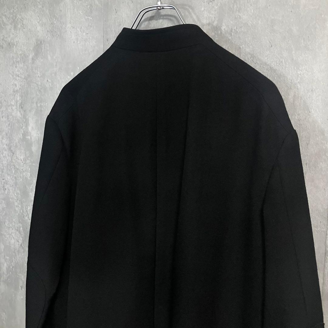 【新品】MBハイエンド尾州 近江晒ウール フォレスティエールジャケットSブラック