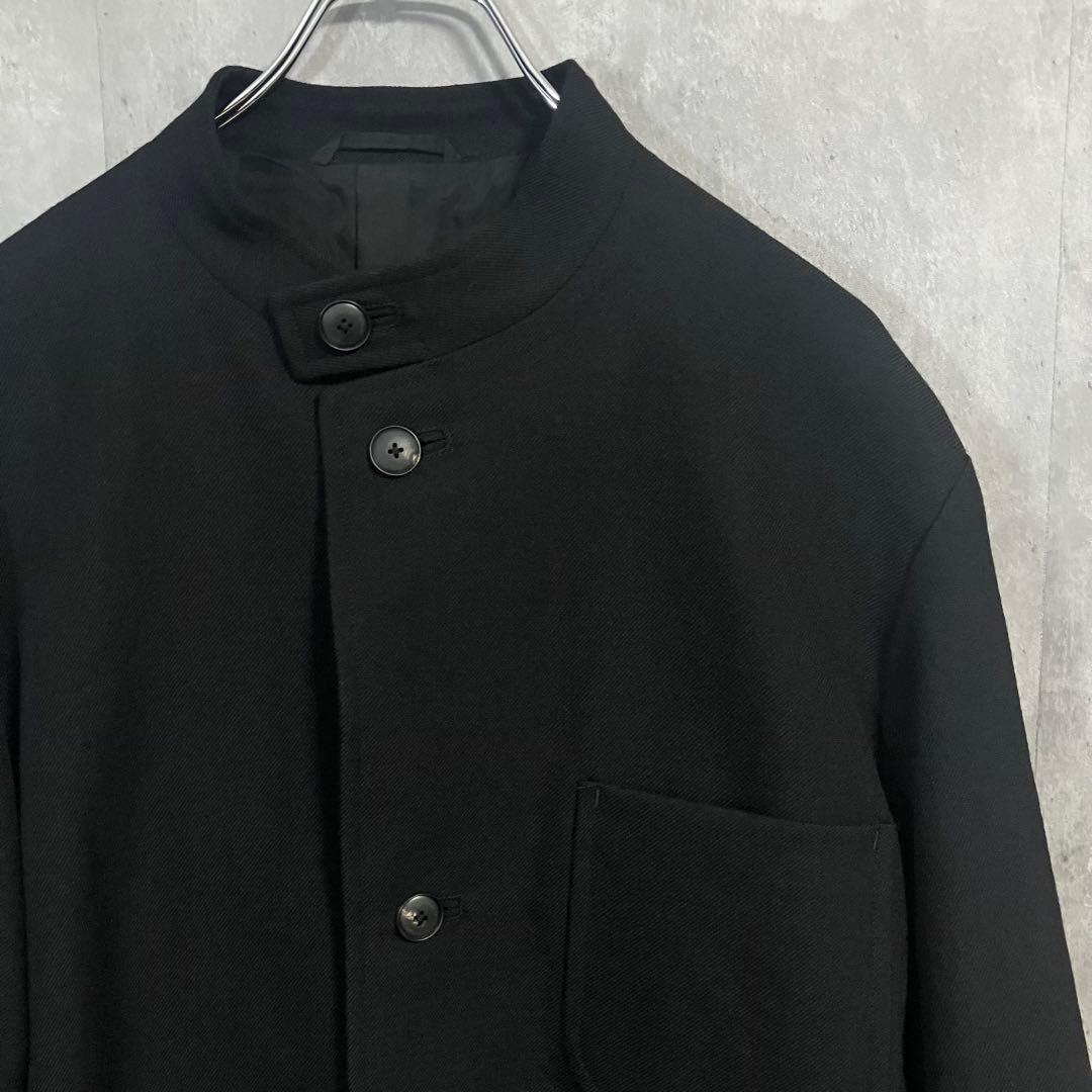 【新品】MBハイエンド尾州 近江晒ウール フォレスティエールジャケットSブラック