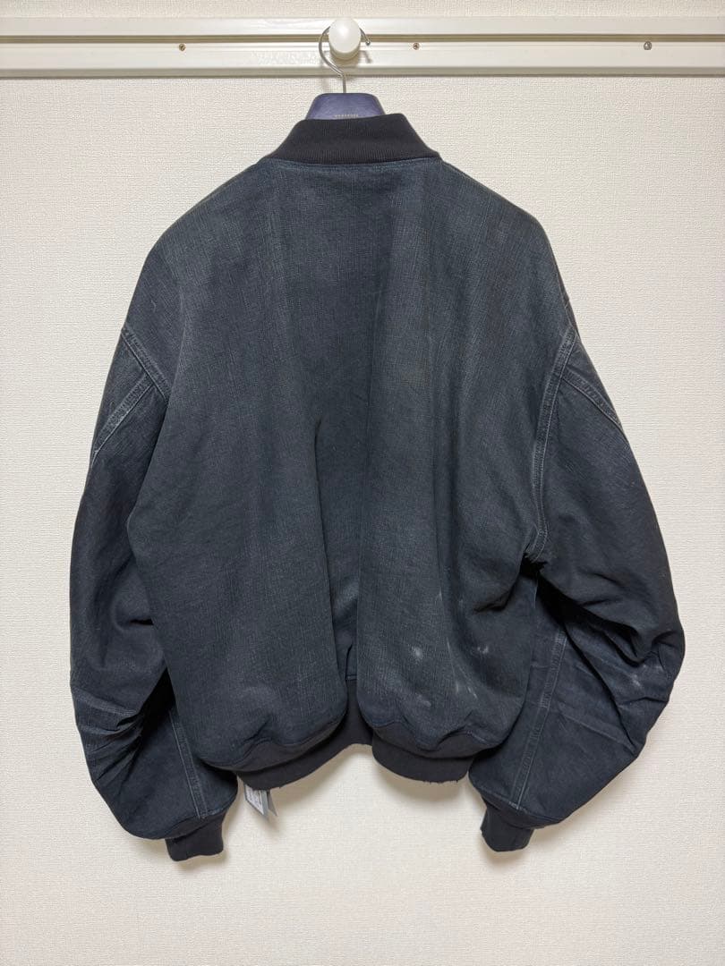 BALENCIAGA 25SS denim bomber デニムボンバー S