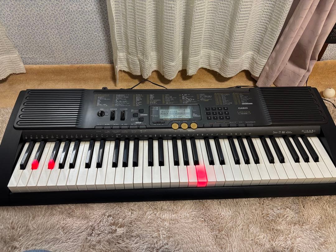 カシオ61鍵電子キーボード